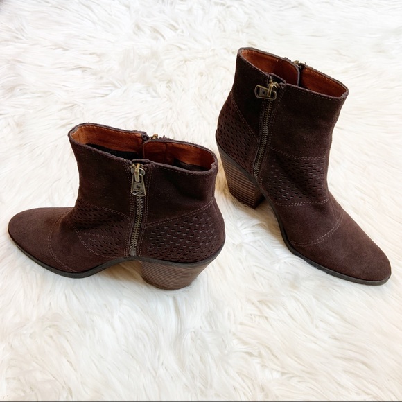 Lucky Brand Ramses Booties Size 8.5 Ankle Boots - Picture 7 of 8